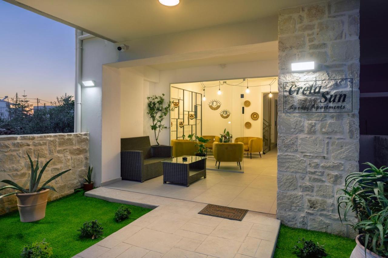 Creta Sun Luxury Apartments Rethymno Exterior foto